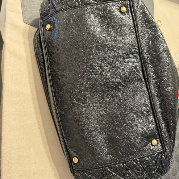 Vintage Chanel Rodeo Drive Accordion Flap Bag Patent Vinyl Medium - Picture 15 of 16